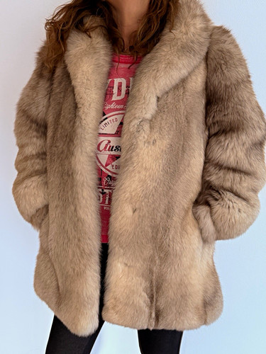 Edler vintage blaufuchs - vintage,