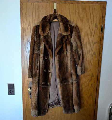 Vintage pelzmantel echtpelz - vintage,