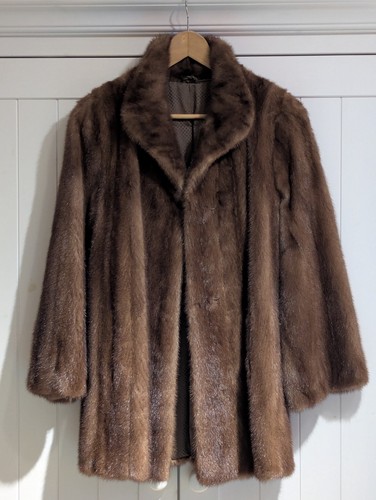 Nerz echtfell mantel - nerz, damen