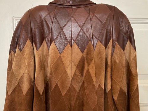 Velour ledermantel damen vera - velour,