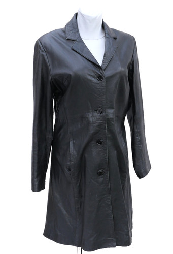 Mdk damen ledermantel - ledermantel, xl