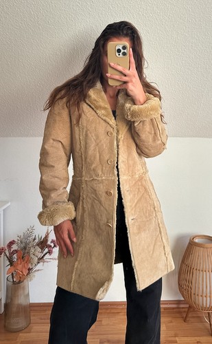 Vintage 70s suede - suede, penny