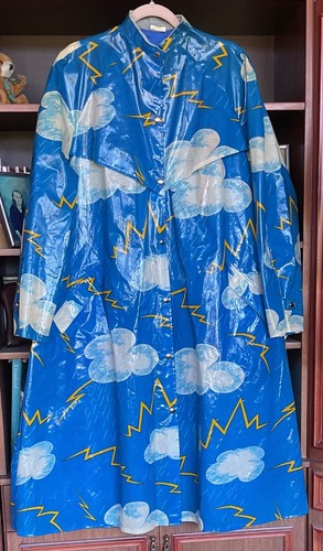 Retro vintage blau pvc - retro,