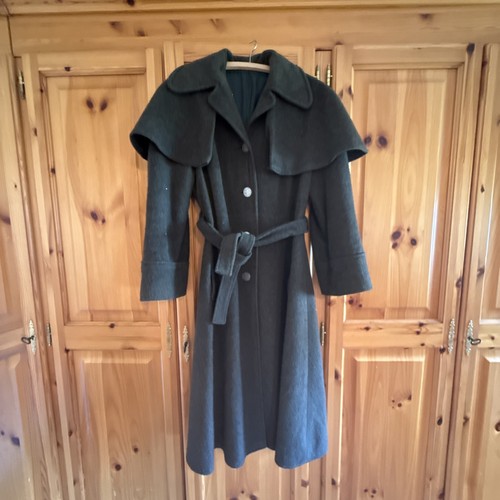 Vintage pelerinenmantel mit - vintage,
