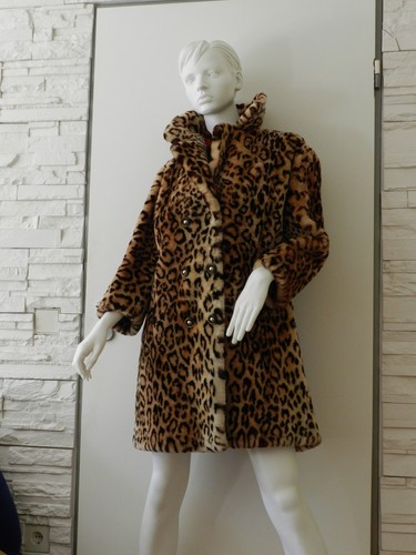 Leopardenmantel lammfell - leopardenmantel,