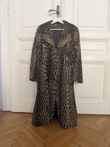 Pelzmantel ozelot vintage - pelzmantel,
