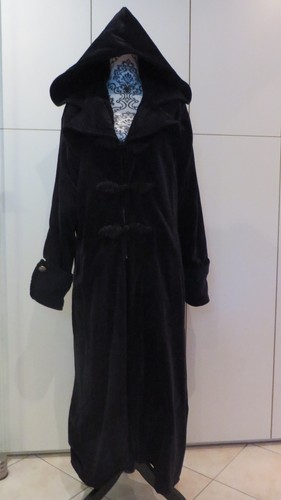 Mantel samt schwarz von - samt,