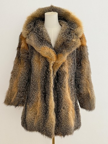 Vintage echtpelz pelzmantel - vintage,
