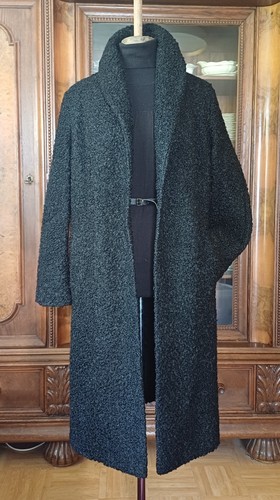 Vintage pelzmantel schwarz - vintage,
