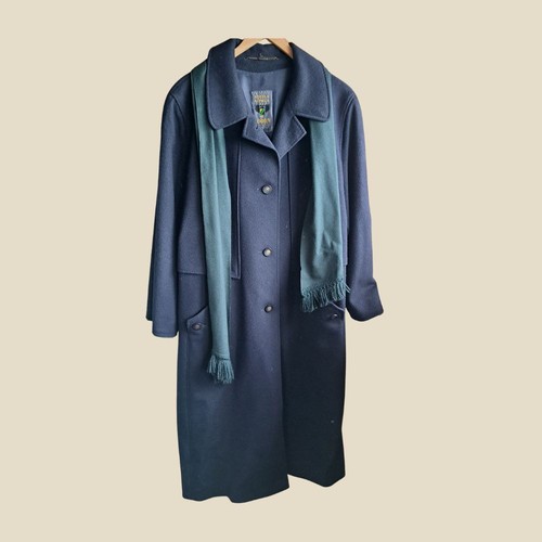 Vintage lodenmantel wolle - c&a,