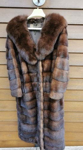 Edler vintage nerzmantel - vintage, 7/8