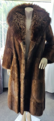 Vintage echtpelz mantel damen - echtpelz,