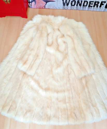 Echtpelz damenmantel fuchs - echtpelz,