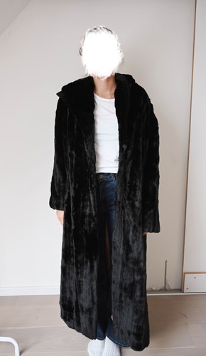 Uhle vintage webpelzmantel - uhle,