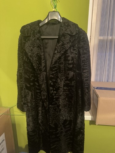 Rieger pelzmantel schwarz - rieger,