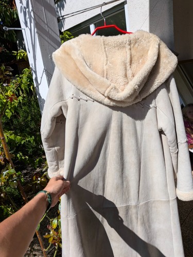 Edler vintage lammfellmantel - vintage,