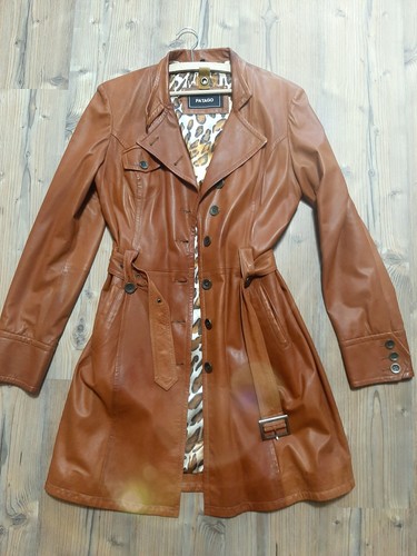 Klassiker leder mantel - klassiker!, jacke