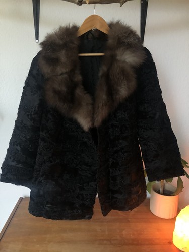 Edler vintage echtpelz - edler, mantel