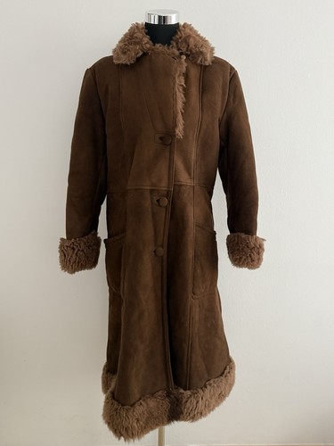 Vintage damen lammfellmantel - damen,