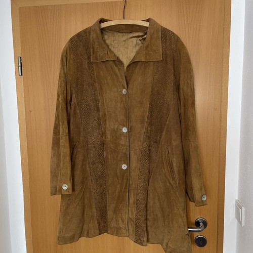 Wildleder mantel jacke leder - wildleder,